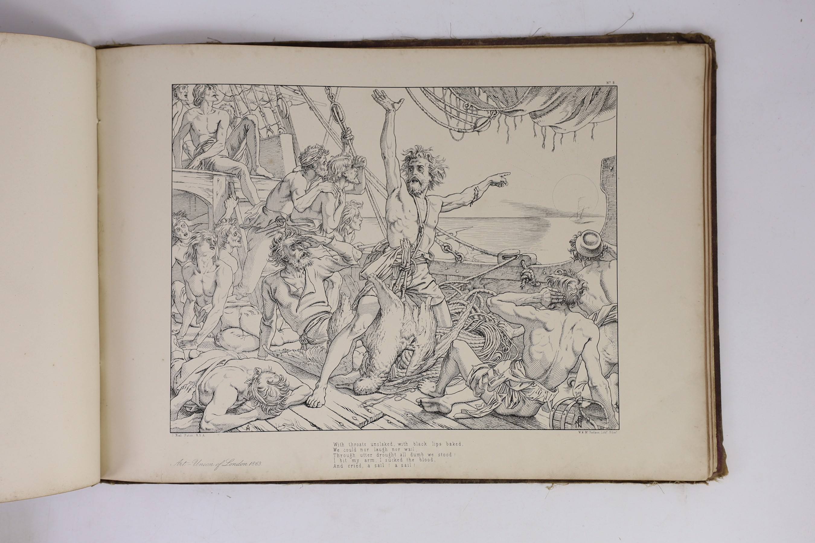 De La Motte Fouqué - Undine. Adapted from the German by W.L. Courtney. coloured pictorial title, 15 coloured plates (with captioned guards) & text decorations (by Arthur Rackham). 1st trade edition.
